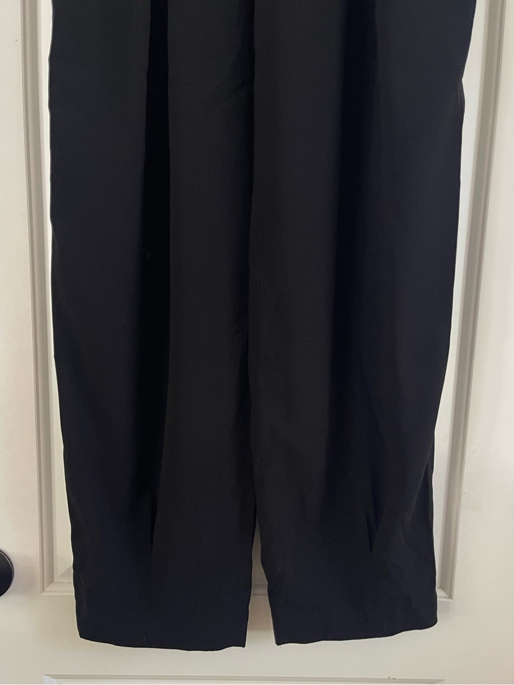 Babaton Black Pleated Trousers - 6 - Picture 3 of 9